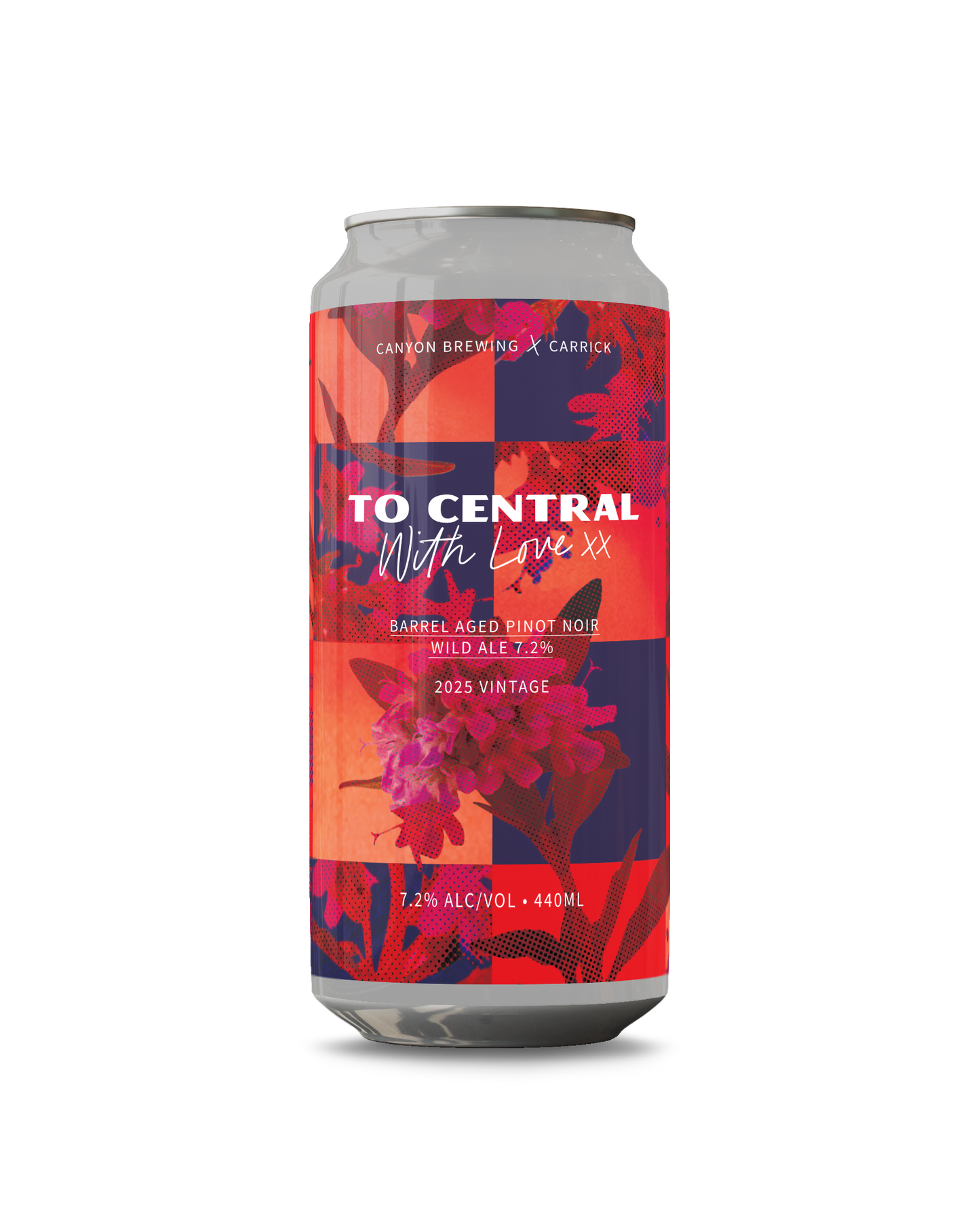 To Central, With Love - Barrel Aged Pinot Noir Wild Ale 7.2%