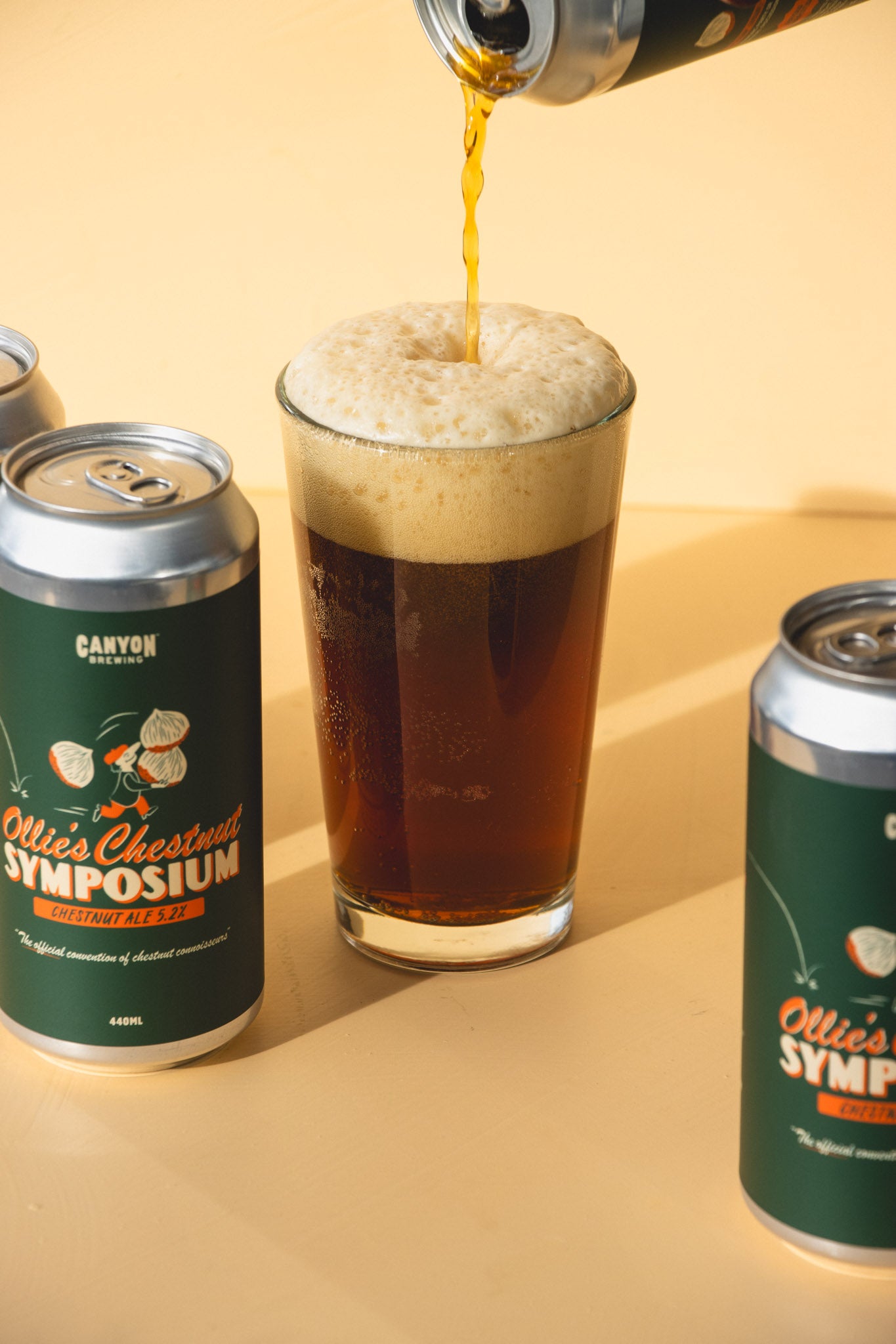Ollie's Chestnut Symposium - Chestnut Ale 5.2%