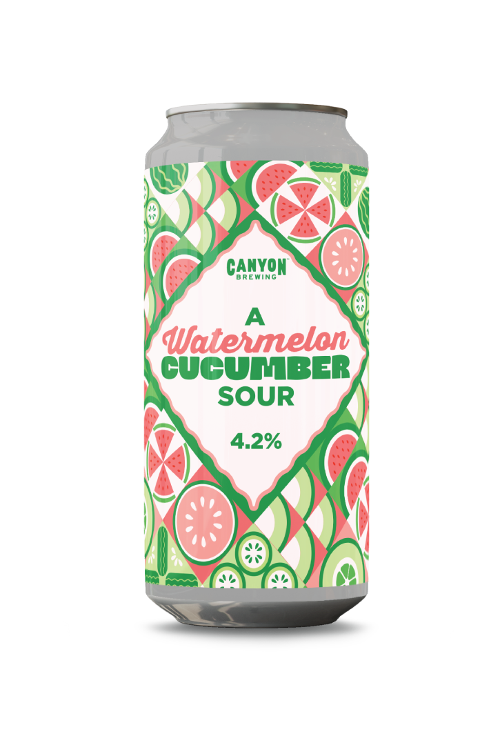 A Watermelon and Cucumber Sour