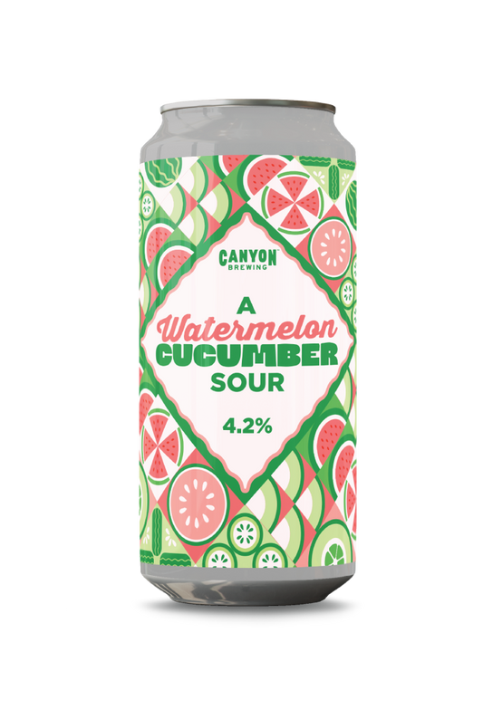 A Watermelon and Cucumber Sour