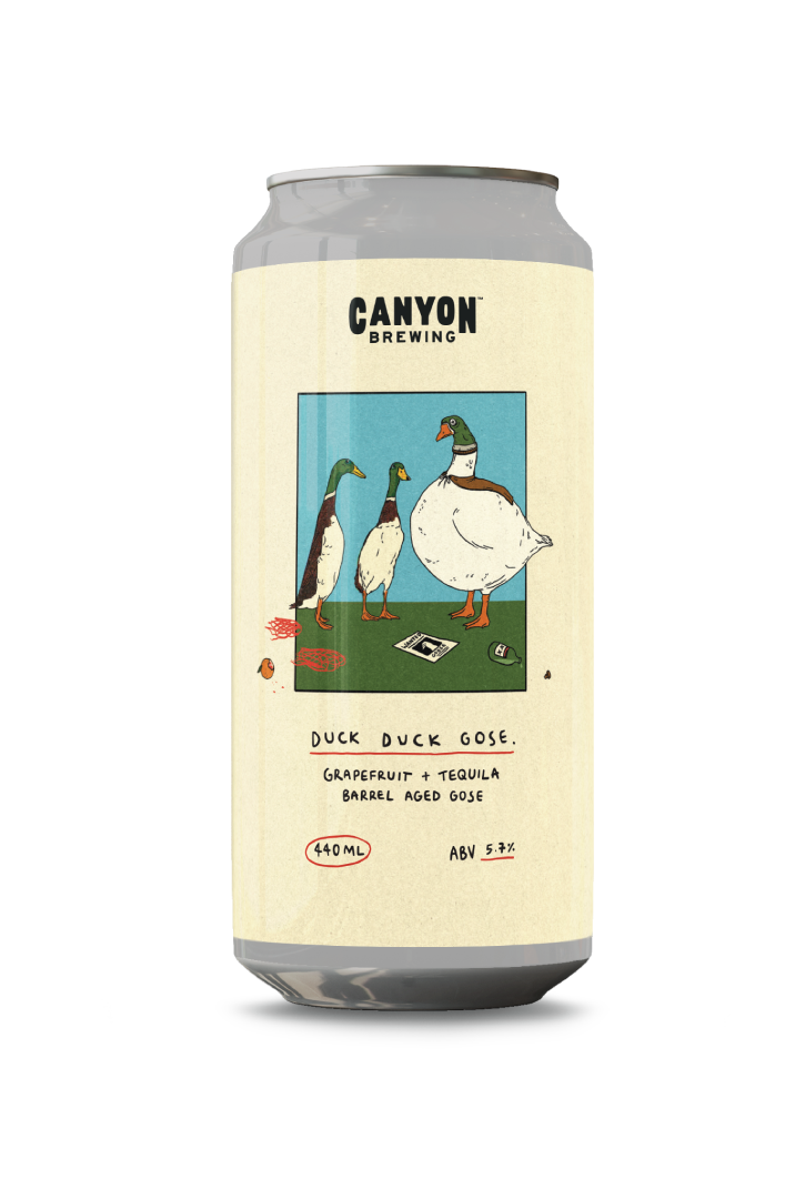 Duck Duck Gose - Grapefuit and Tequila Barrel Aged Gose