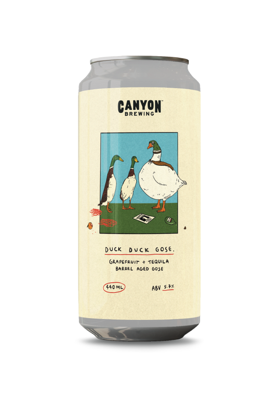 Duck Duck Gose - Grapefuit and Tequila Barrel Aged Gose