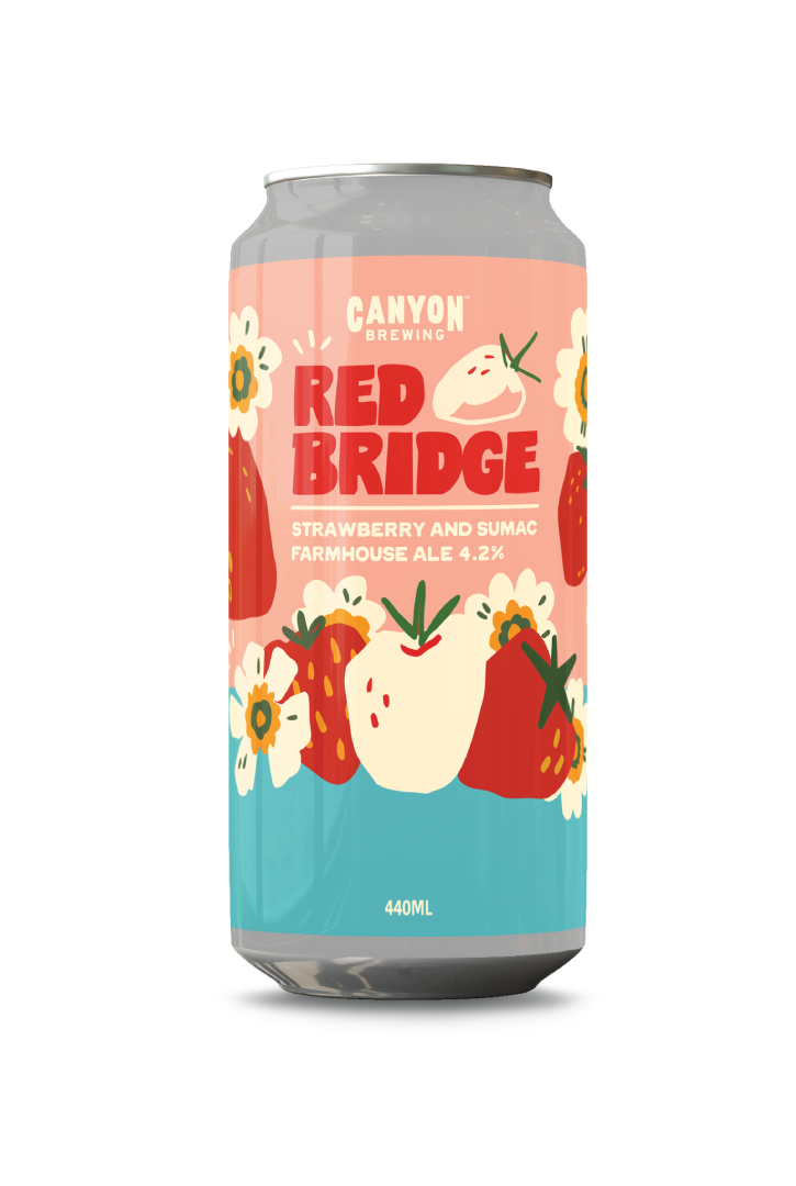 Red Bridge - Strawberry and Sumac Farmhouse Ale 4.2%