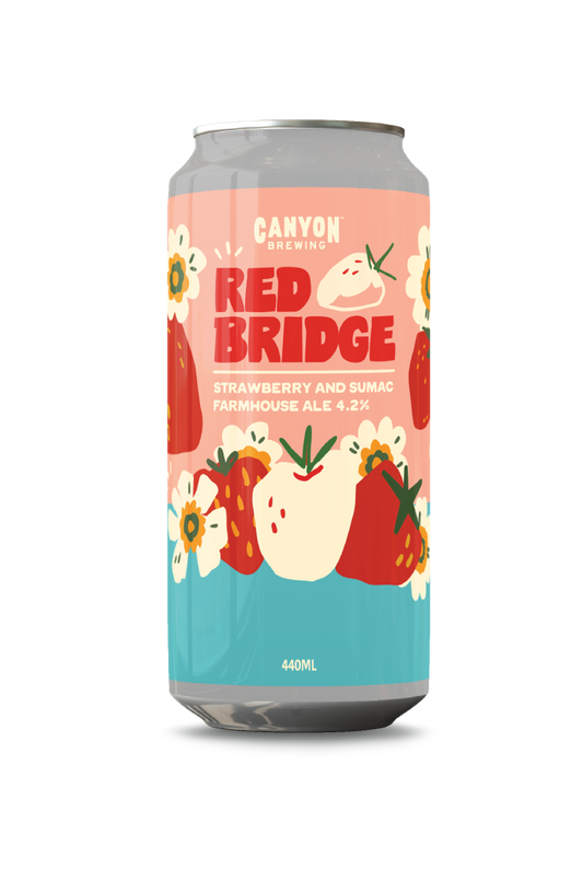 Red Bridge - Strawberry and Sumac Farmhouse Ale 4.2%