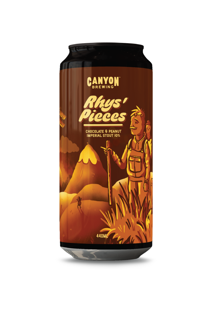Rhys' Pieces - Chocolate & Peanut Imperial Stout 10%