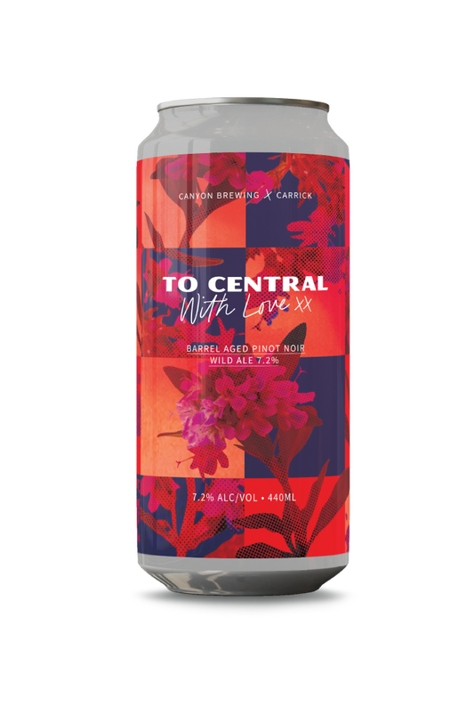 To Central, With Love - Barrel Aged Pinot Noir Wild Ale