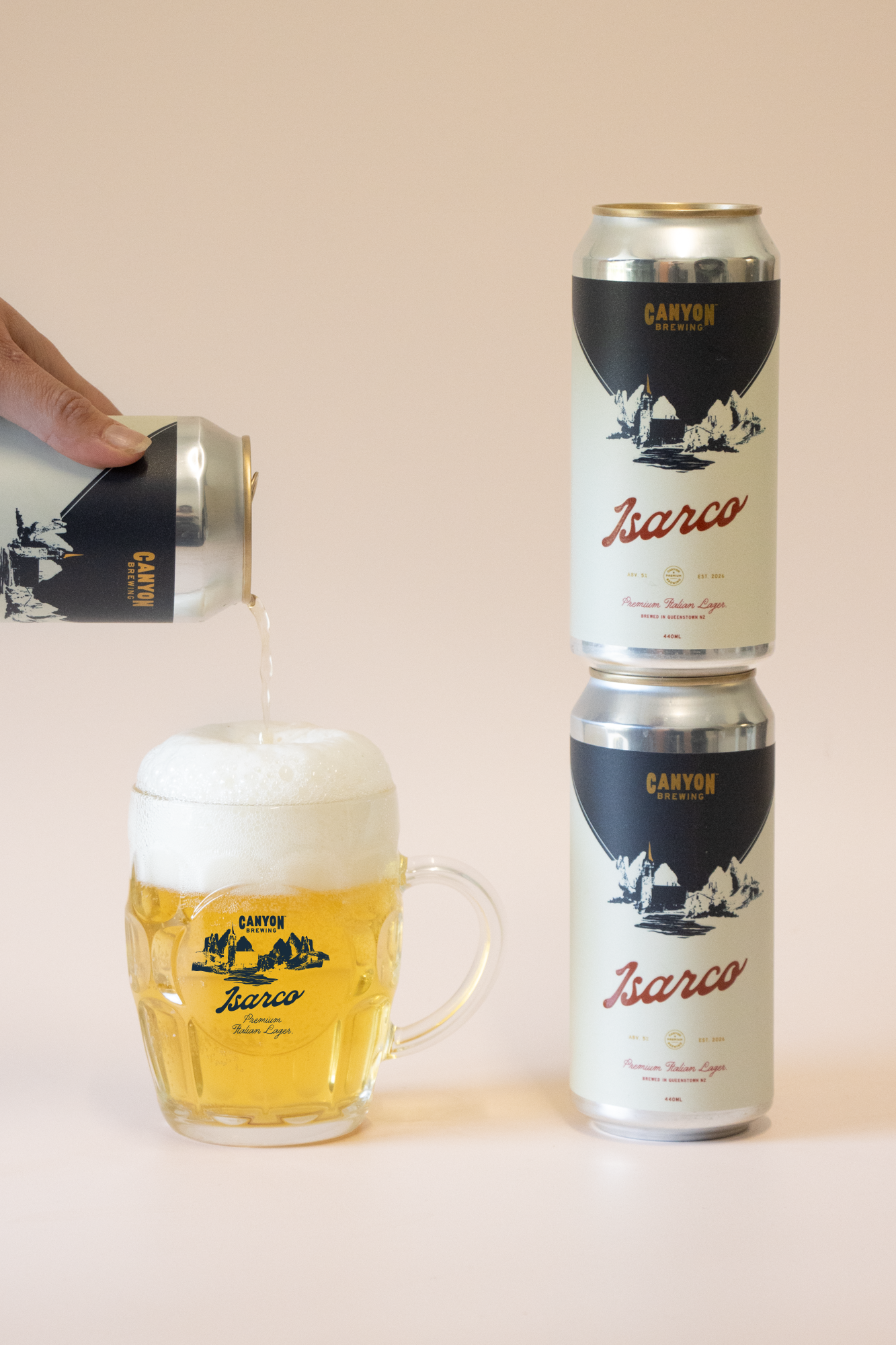 Isarco – Premium Italian Lager 5%