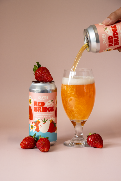 Red Bridge - Strawberry and Sumac Farmhouse Ale 4.2%